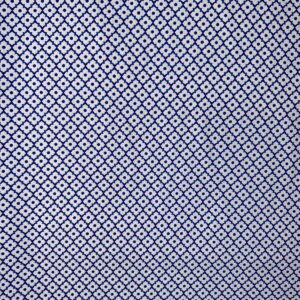 Tricoline 100% Algodão Estampado Azul
