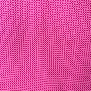 Tricoline 100% Algodão Bolinhas Rosas