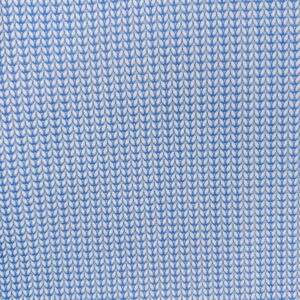 Tricoline 100% Algodão Escama de Peixe Azul