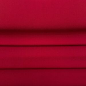 Crepe Bubble Vermelho Escuro