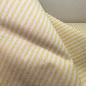 Cretone Sisa Linha Profissional Listrado Amarelo