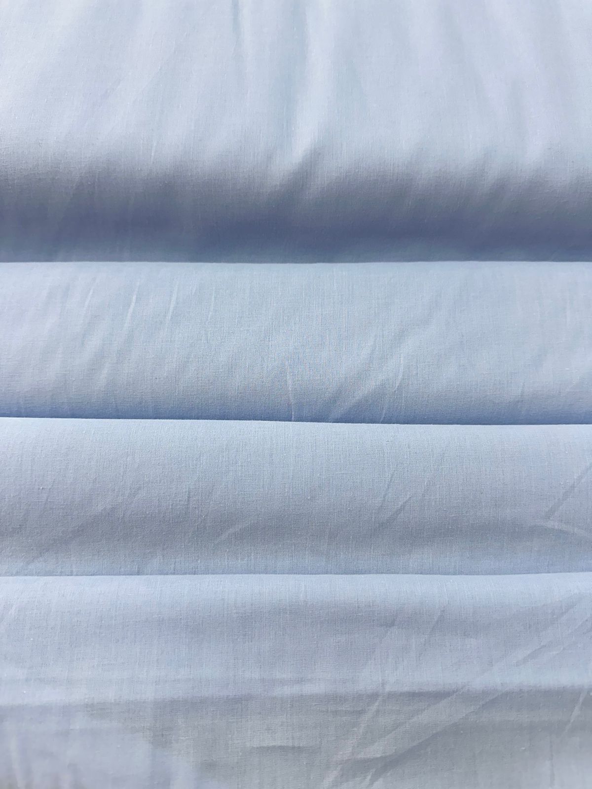 Cambraia de Algodão Azul Claro