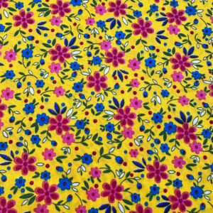 Chita ou Chitão Amarelo Floral