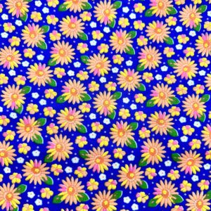 Chita ou Chitão Azul Floral
