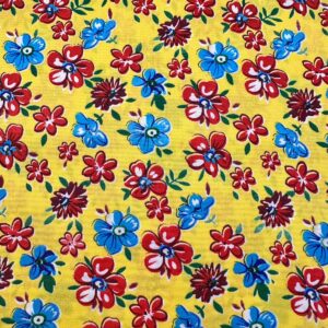 Chita ou Chitão Amarelo Floral I