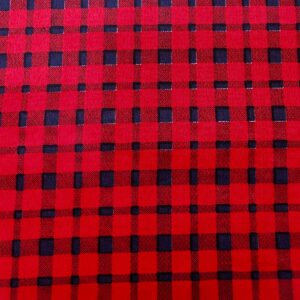 Chita ou Chitão Xadrez Vermelho
