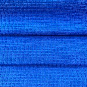 Felpudo Mágico Trabalhado Azul Royal