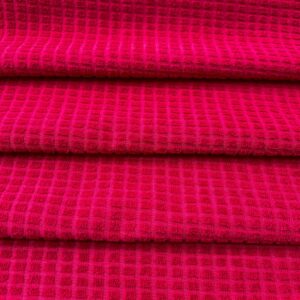 Felpudo Mágico Trabalhado Vermelho