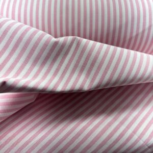 Cretone Sisa Linha Profissional Listrado Rosa