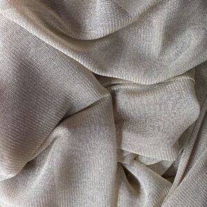 Lurex de Malha com Brilho Creme