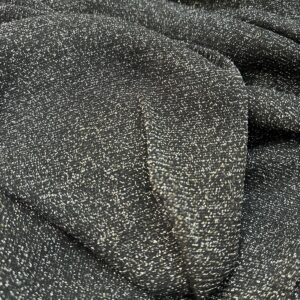 Lurex de Malha com Brilho Preto