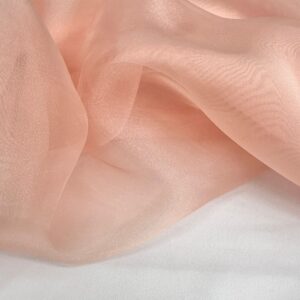 Organza Cristal Salmão