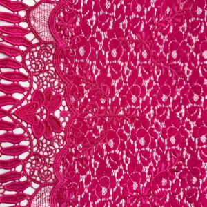Renda com Barrado Rosa
