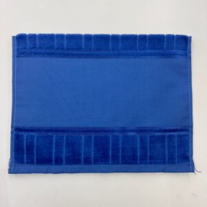 Toalha Lavabo Aveludada Azul | Para Pintar