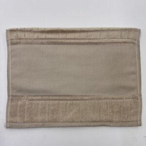 Toalha Lavabo Aveludada Bege | Para Pintar