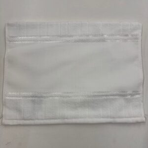 Toalha Lavabo Aveludada Branco | Para Pintar