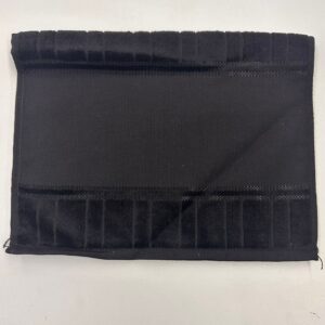 Toalha Lavabo Aveludada Preto | Para Pintar