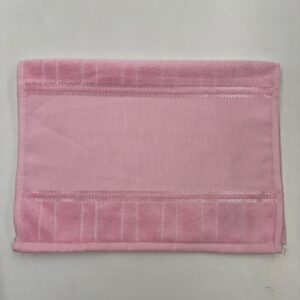 Toalha Lavabo Aveludada Rosa | Para Pintar