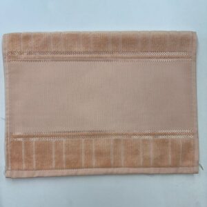 Toalha Lavabo  Aveludada Salmão | Para Pintar