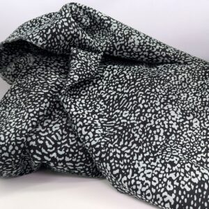 Veludo Cotelê Preto Onça
