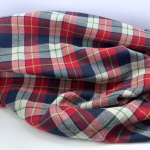 Cachá Xadrez Azul e Vermelho