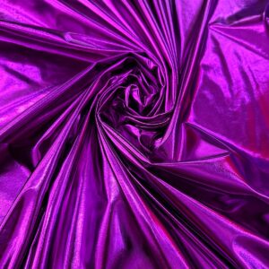 Lamê de Malha Roxo/Rosa