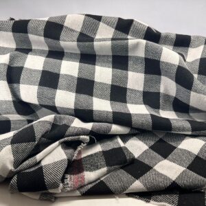 Cachá Xadrez Preto e Branco