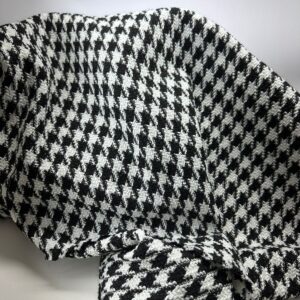 Tweed Preto e Branco