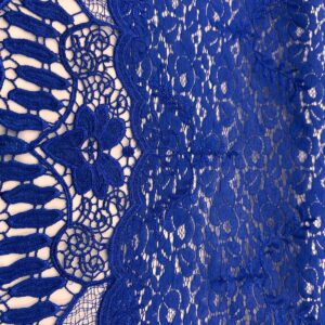 Renda com Barrado Azul