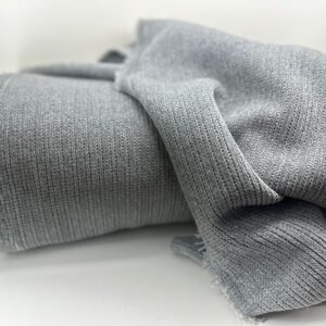 Malha Tricot Cinza