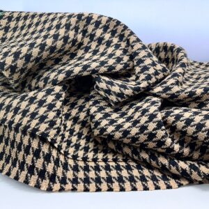 Tweed Preto e Caramelo