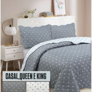Colcha Queen 3 peças