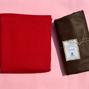 Kit Intensivo Styleflix & SK - Linho Misto Vermelho