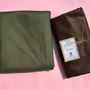 Kit Intensivo Styleflix & SK - Linho Puro Verde Oliva