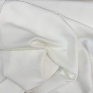 Linho Rústico (100% poliéster) ou Crepe de Linho Branco Off-White