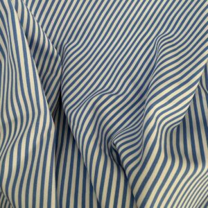 Viscose com Elastano Listrado Azul