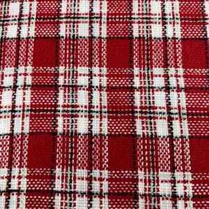 Tweed Xadrez Vermelho
