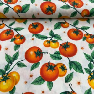 Tricoline Estampada Tomates