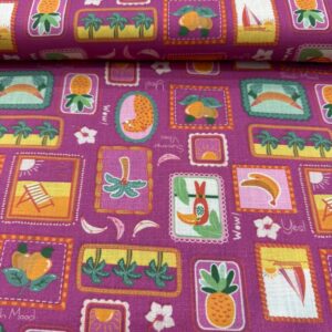 Viscose Estampada Tropical