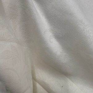 Linho Misto Devorê Branco Off-White