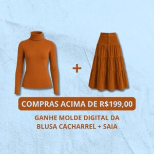Brinde Molde Cacharrel + Saia
