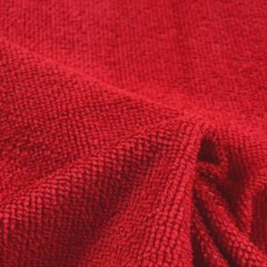 Felpudo de Microfibra Vermelho